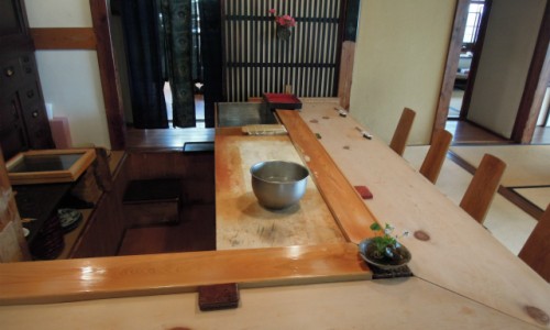 鎌倉寿司「和さび」のカウンター