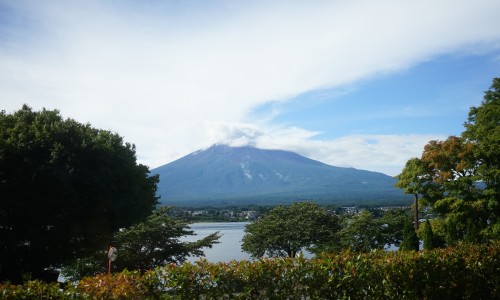 サニーデリゾートからは富士山が見える