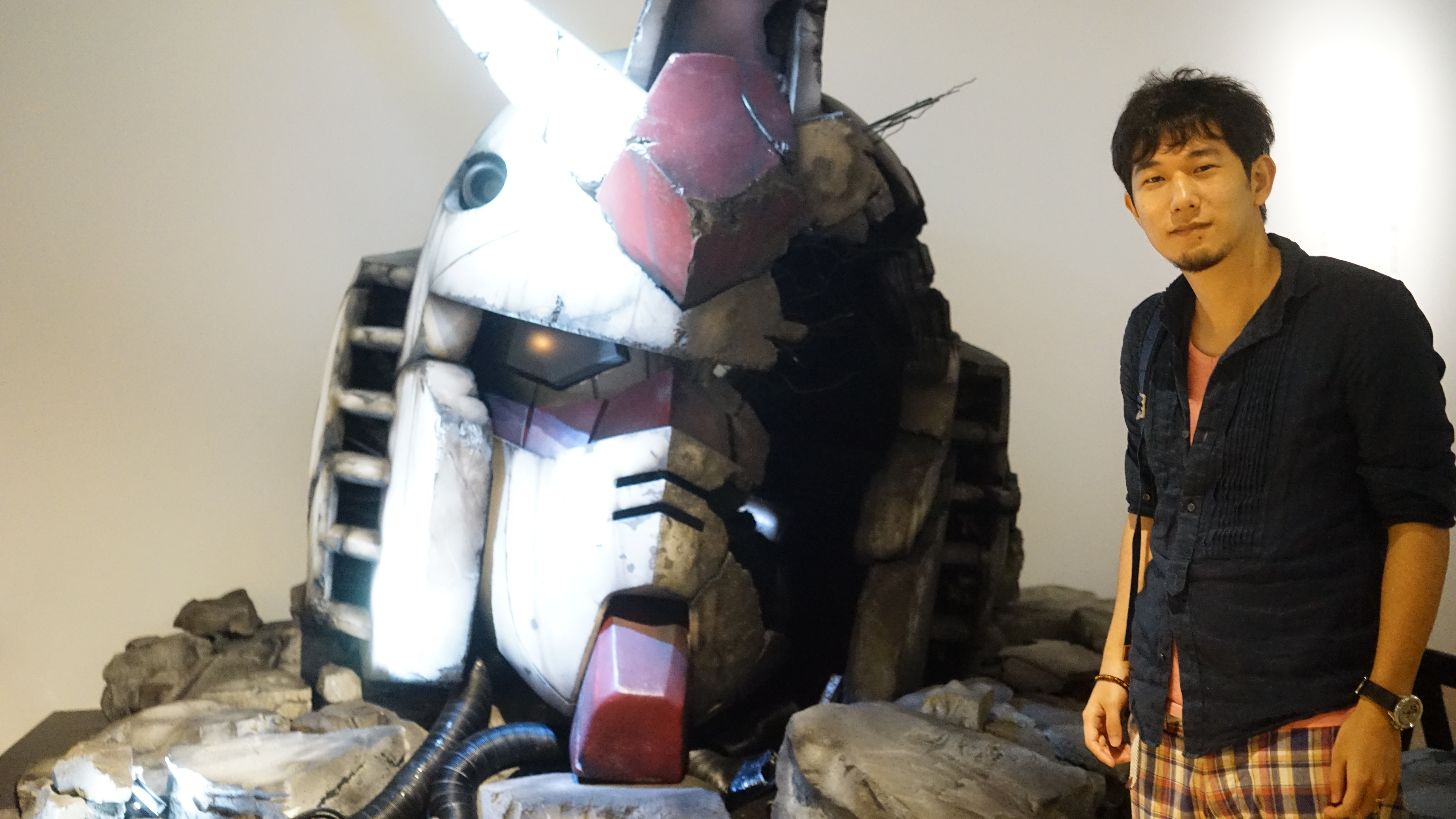 等身大のガンダム