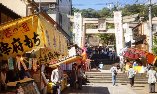 長崎くんちの諏訪神社