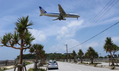 瀬長島の飛行機