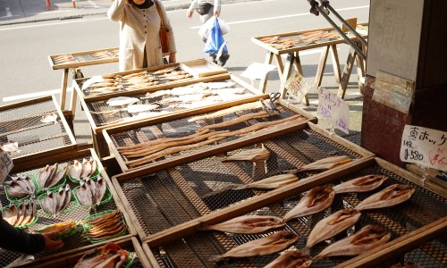 沼津魚市場の干物