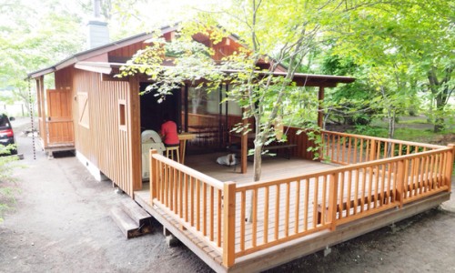 ファイヤーサイドコテージ外観