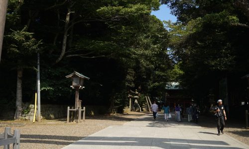 鹿島神宮の参道