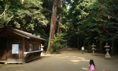 鹿島神宮の奥参道