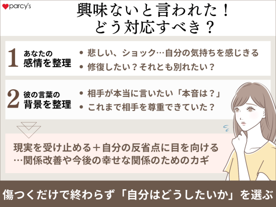 彼氏に興味ないと言われた！彼女側としてはどう対応すべき？