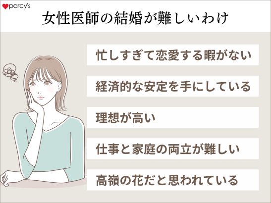 女性医師の結婚は難しい。やめとけと言われる理由