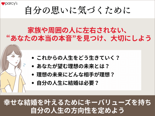 キーバリューズを持って生きることで自分の思いに気付ける